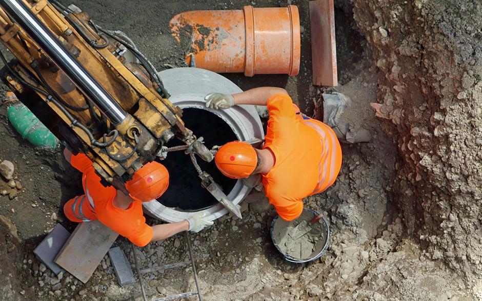 travaux assainissement Courdimanche