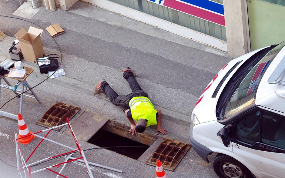 travaux assainissement Courdimanche